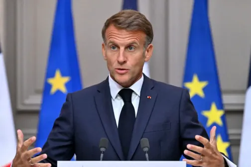 Președintele Franței, Emmanuel Macron